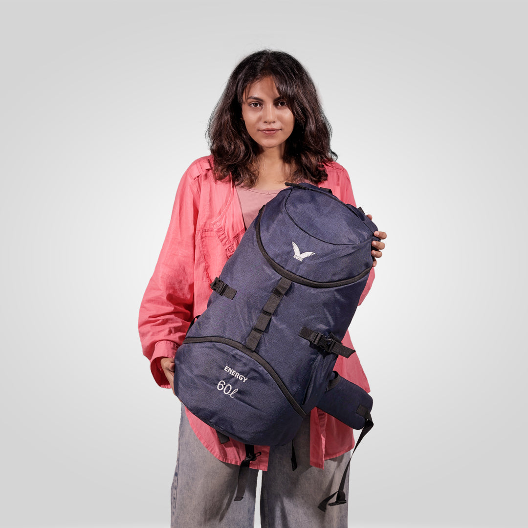 Alpine X Backpack – 60L (Admiral Blue Edition)
